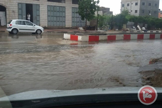 نابلس: مناشدات باتخاذ التدابير السلامة العامة خلال المنخفض الجوي