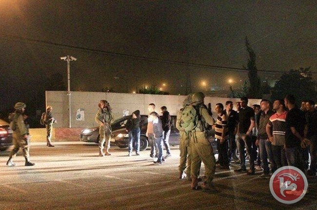 الاحتلال يعتقل 18 مواطناً من الضفة