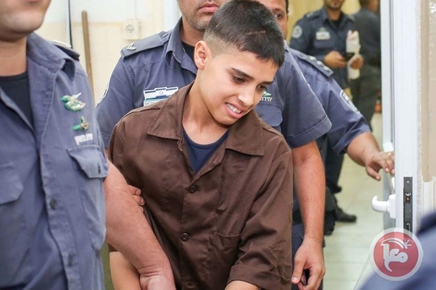 المحكمة الاسرائيلية تخفض حكم الطفل مناصرة