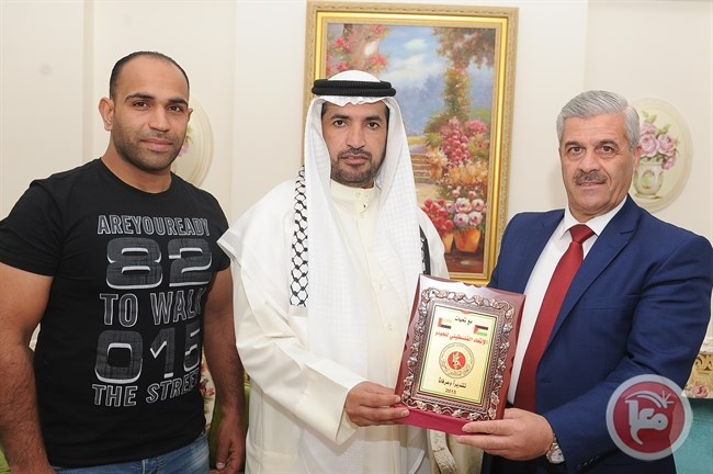 الاتحاد الفلسطيني للجودو يكرم ناصر بن ثعلوب