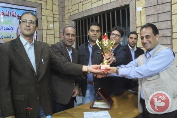 مقداد يظفر بلقب بطولة النخبة الأولى في قطاع غزة