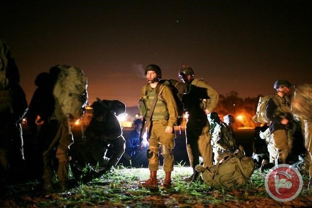 الاحتلال يبدأ تدريبات عسكرية في قلقيلية وسلفيت
