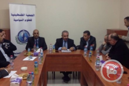 الجمعية الفلسطينية للعلوم السياسية تستضيف محمد اشتية