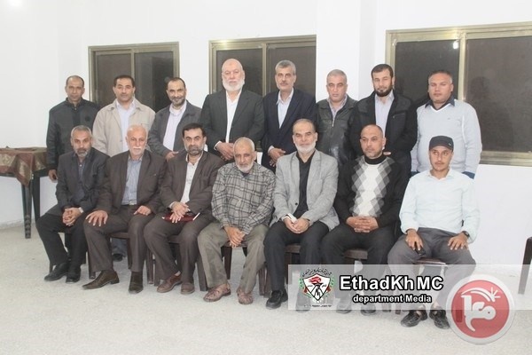 اجتماع اخوي بين ادارتي اتحاد وشباب خان يونس
