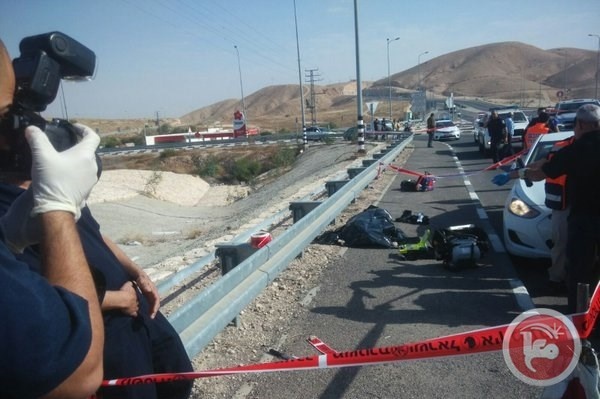 جنود الاحتلال يعدمون فتاة بعد ان دهسها مستوطن قرب حاجز حوارة