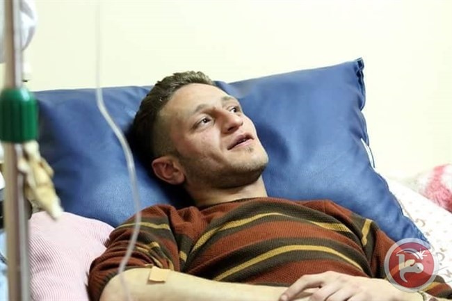 رصاص الاحتلال يقعد صحفيا 3 اشهر على سرير الشفاء