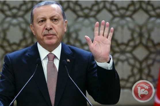 اردوغان: فلسطين تشكل جرحاً عميقا بالوجدان