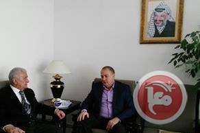 زكي يلتقي السفير الروسي لدى فلسطين