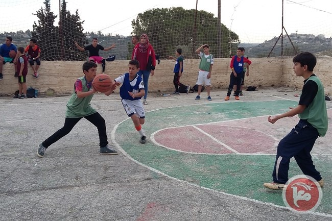 فعالية لجمعية فلسطين الرياضة للحياة في النبي صالح