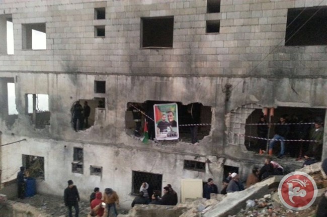 الاحتلال يفجر منزل الاسير راغب عليوي في نابلس