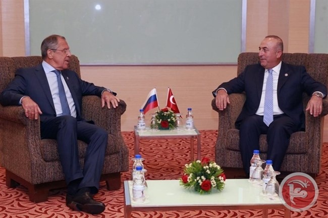 الاول منذ الازمة- اجتماع بين وزير خارجية روسيا وتركيا