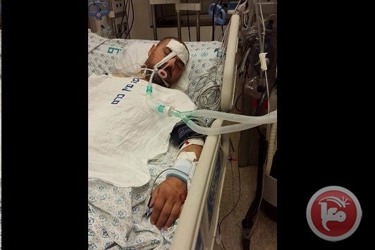 المصاب خالد أبو جبنة في وضع صحي حرج