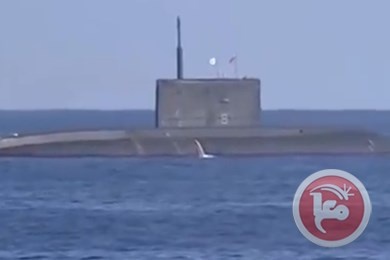 لاول مرة - غواصة روسية تضرب اهدافا لداعش