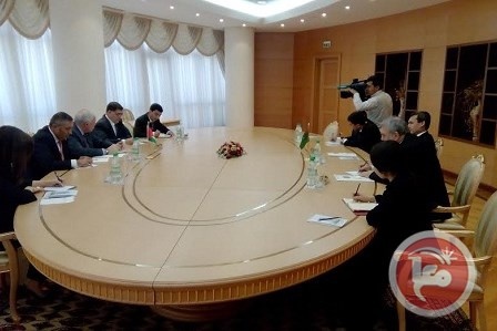 توقيع خمس اتفاقيات تعاون بين فلسطين وتركمانستان