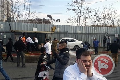 استشهاد المنفذ- إصابة 14 إسرائيليا في عملية دهس بالقدس