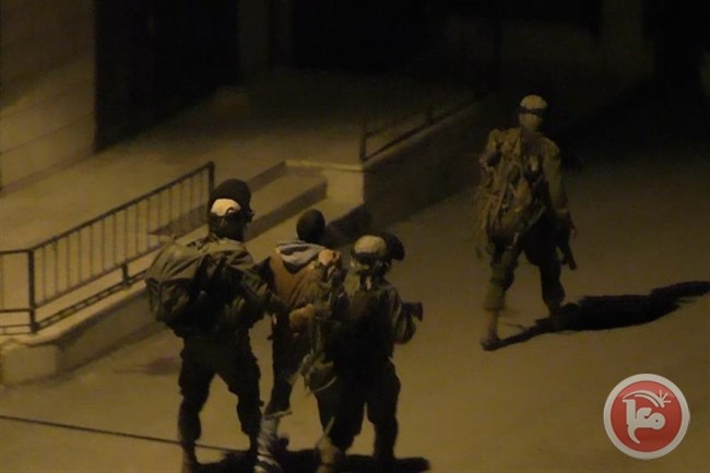 الاحتلال يعتقل 7 مواطنين من الضفة