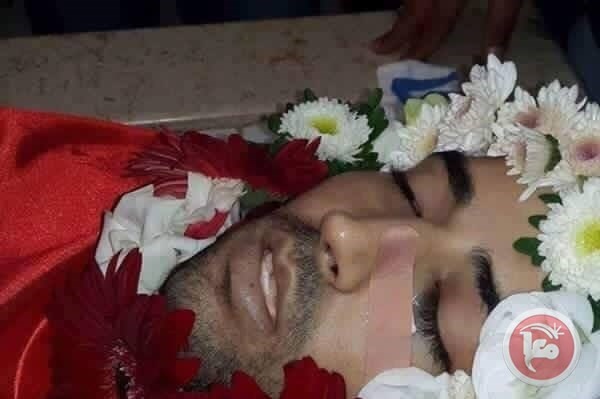 تشييع جثمان الشهيد بلال زايد في مخيم قلنديا