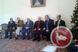 وفد فلسطيني يزور الفعاليات المسيحية في لبنان