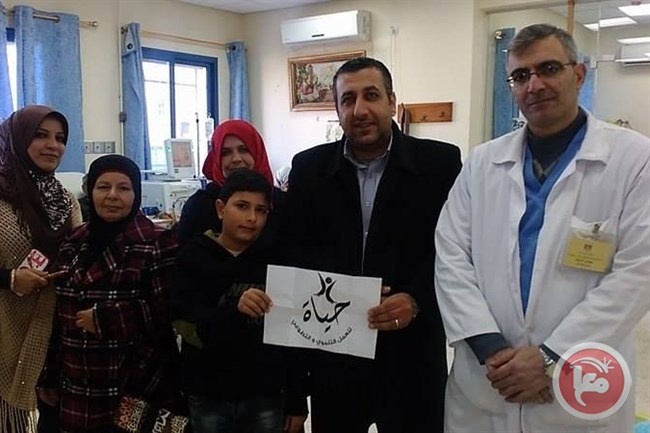 جمعية حياة تنظم زيارة تطوعية لمرضى الكلى في سلفيت
