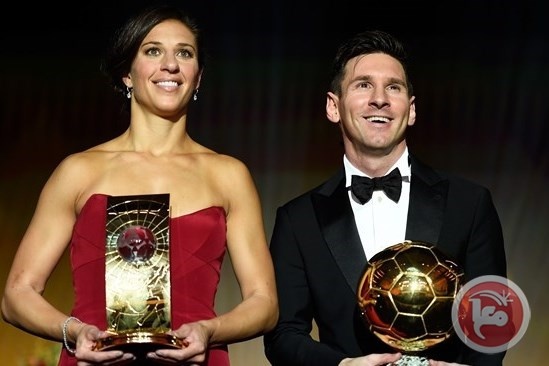 تفوّق ميسي ولويد ولويس إنريكي وإيليس في حفل كرة FIFA الذهبية 2015