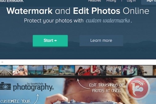 خدمة Watermark لإضافة حقوق على الصور