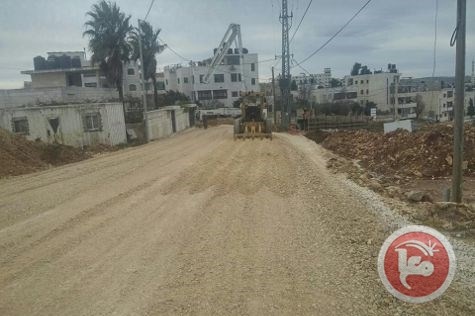 الأشغال العامة تباشر العمل في طريق رافات – رام الله