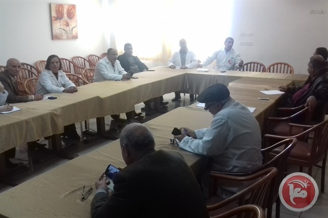 مجمع فلسطين الطبي يتجهز لاستقبال المنخفض