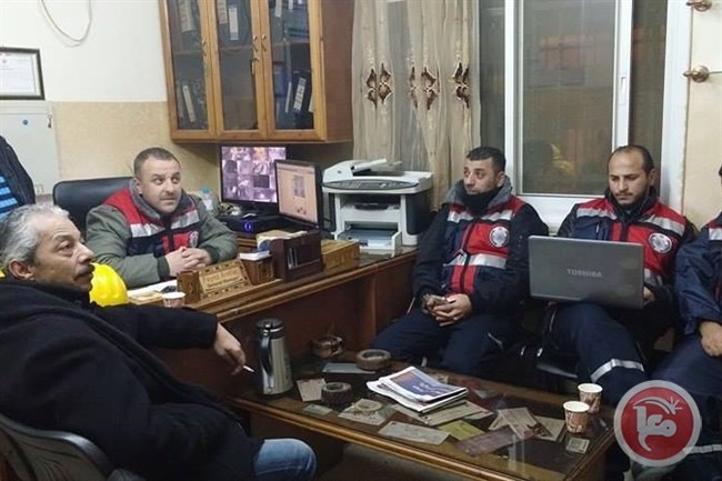 مجموعة كشافة يافا تقدم المساعدة في المنخفض الجوي