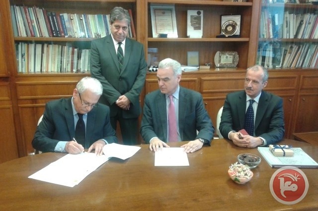جامعة بيرزيت توطد العلاقات الأكاديمية مع اليونان