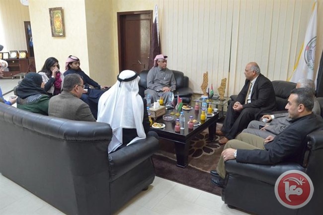 جامعة فلسطين تستقبل وفد قطري رفيع المستوى
