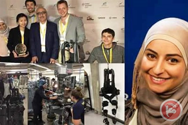 مخترعة فلسطينية تفوز بجائزة المليون دولار لتطوير &quot;قدم ذكية&quot;