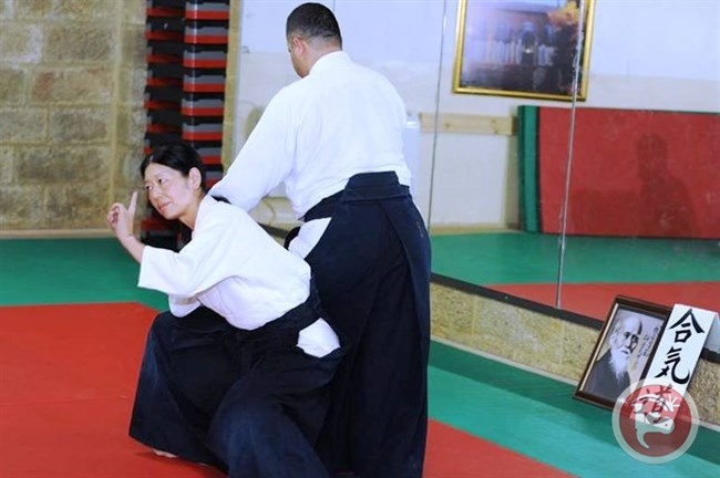 وزير شؤون القدس والأسرةالمقدسية في وداع الخبيرة اليابانية ماكيكو