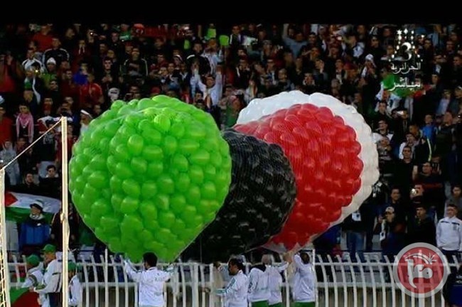 فلسطين تحقق فوزا تاريخيا على الجزائر