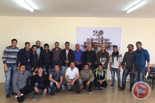 البزور يفوز ببطولة جامعة القدس المفتوحة للشطرنج