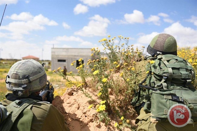 تدريب عسكري إسرائيلي على حدود لبنان