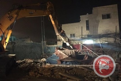 الاونروا: عمليات الهدم بمخيمات الضفة انتهاك للقانون الدولي