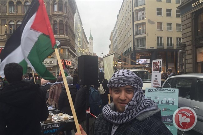 الجالية الفلسطينية بالنمسا تدعم &quot;PDS&quot; في مقاطعة منتوجات المستوطنات