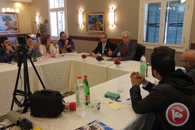 سفير الاتحاد الاوروبي يلتقي طلاب واعلاميين عرب في حيفا