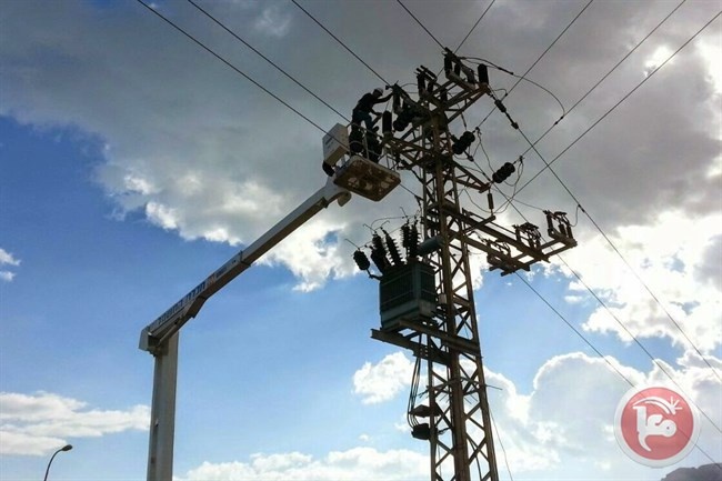 تعطل خط كهرباء يغذي شمال قطاع غزة