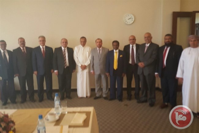 إعلان تشكيل لجنة الصداقة البرلمانية الفلسطينية السريلانكية