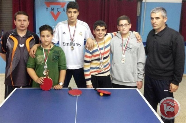 أكاديمية تنس الطاوله بجمعيه الشبان المسيحيه تواصل نشاطها للعام الثاني