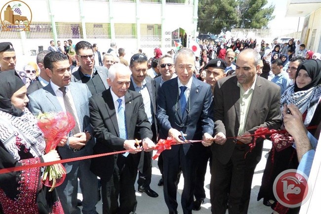 افتتاح مشروع تحسين المرافق الصحية في 3 مدارس في الخليل