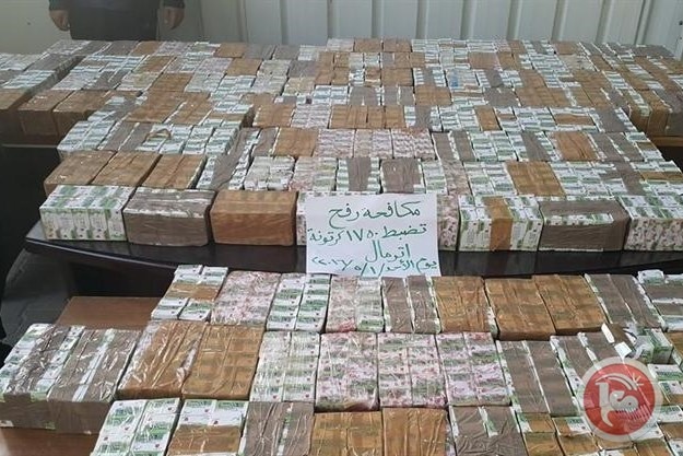 كشف تفاصيل ضبط أكبر عمليتي تهريب مخدرات بغزة