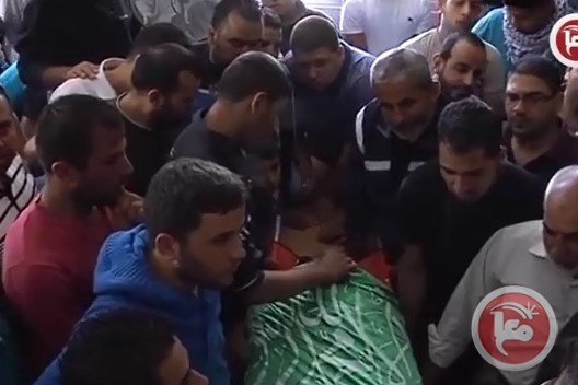 قلنديا يودع الشهيد شحادة