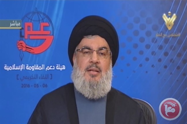 نصر الله: المنطقة مقبلة على دماء جديدة لانقاذ&quot; الديمقراطيين&quot;