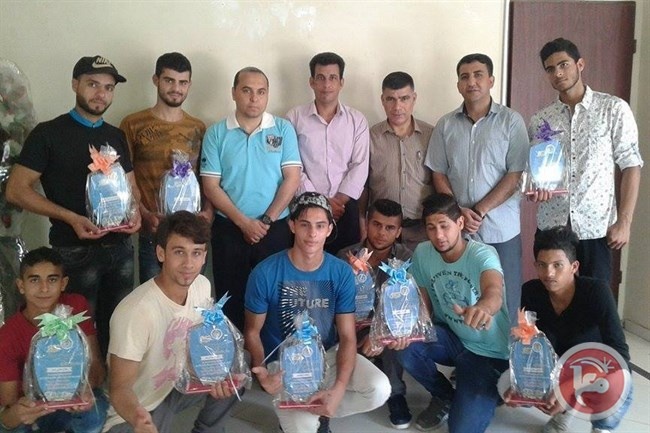 غزة : الاولمبية تكرم لاعبي ومدربي الجمباز