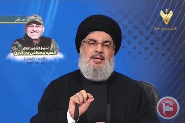 نصر الله: اذا استهدفت إسرائيل احد عناصرنا لن نتردد بالرد