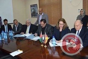 توقيع اتفاقيات تعاون بين فلسطين وألمانيا