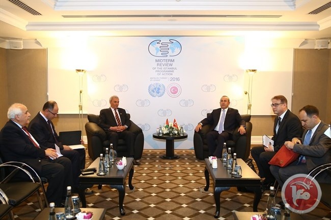 نائب رئيس الوزراء يجتمع مع وزير الخارجية التركي لبحث آخر التطورات