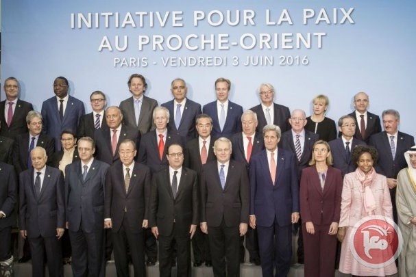 مؤتمر باريس يبحث خارطة عمل للاشهر المقبلة لانهاء الاحتلال